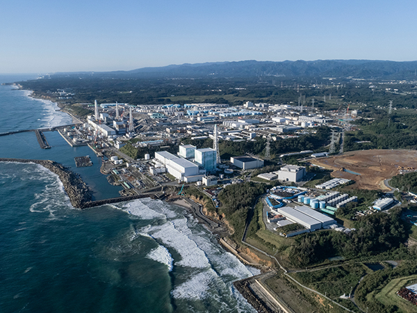 震災前の福島第一原子力発電所の風景
